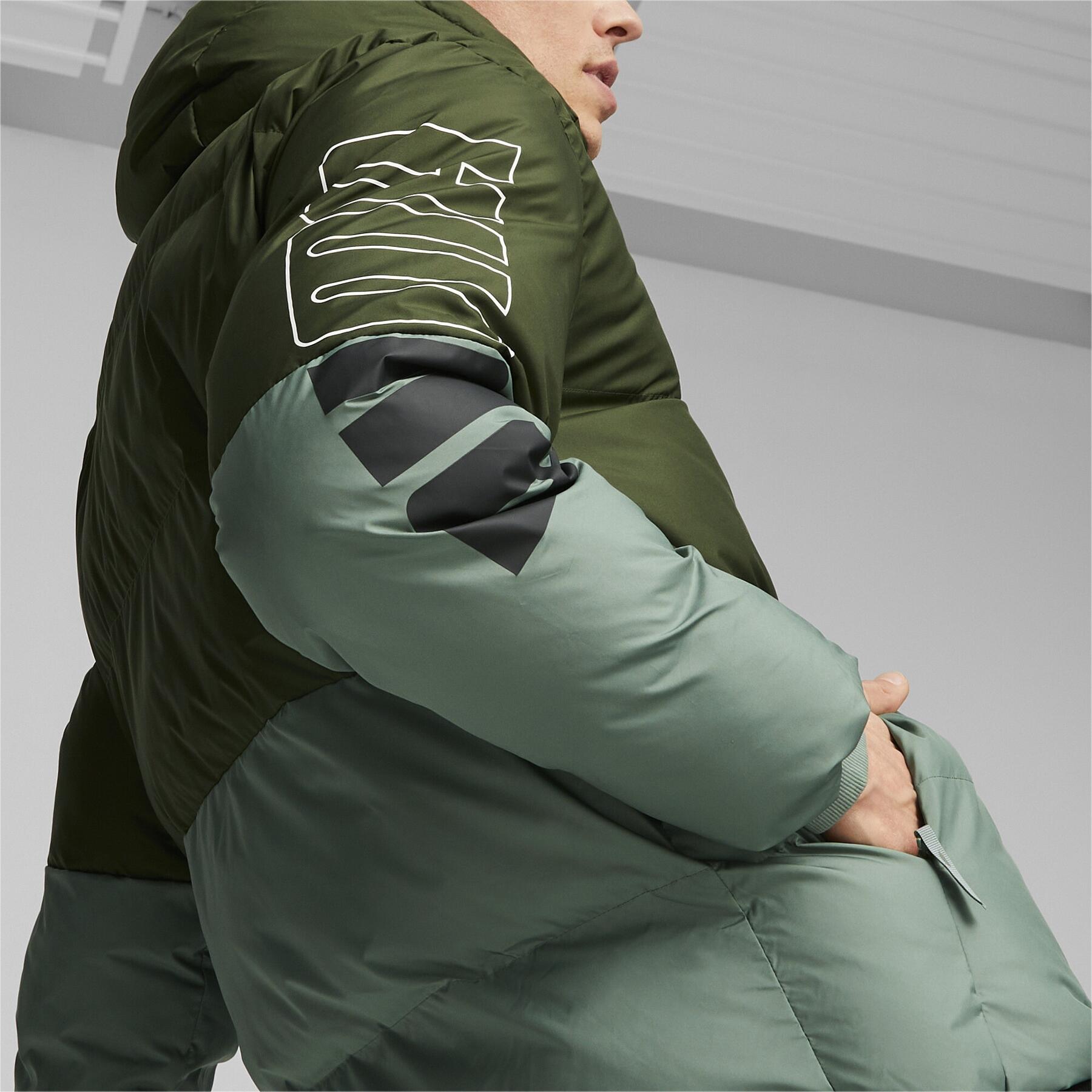 Chaqueta Puma Power, Verde, Hombre 6/7