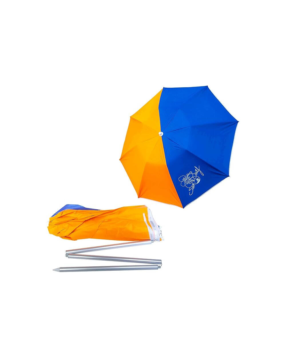 SUN & SURF Guarda-Sol Compacto TRIPLE FORMA Sun&Surf