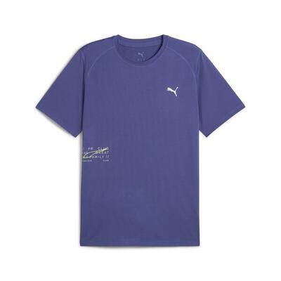 Puma m run graphic mesh tee t-shirt? volwassenen