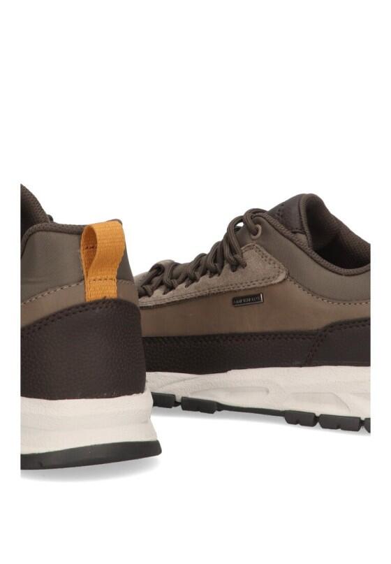 Ténis Casual Homem Geox Doray Abx Dk Castanho 6/6