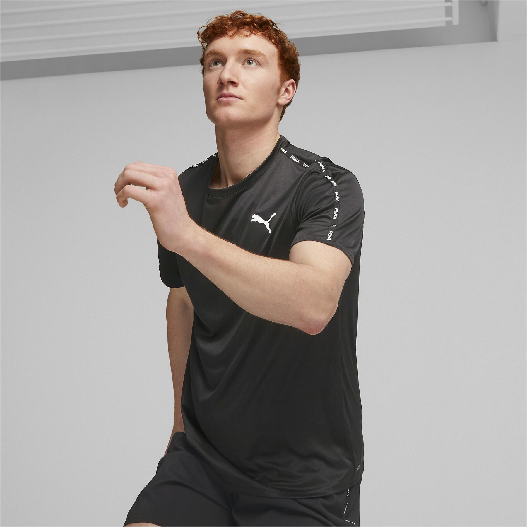 Puma Herren T-Shirt Essentials Taped Tee 524180 3/8