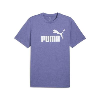 Heren puma ess no.1 logo heathear t-shirt fitness