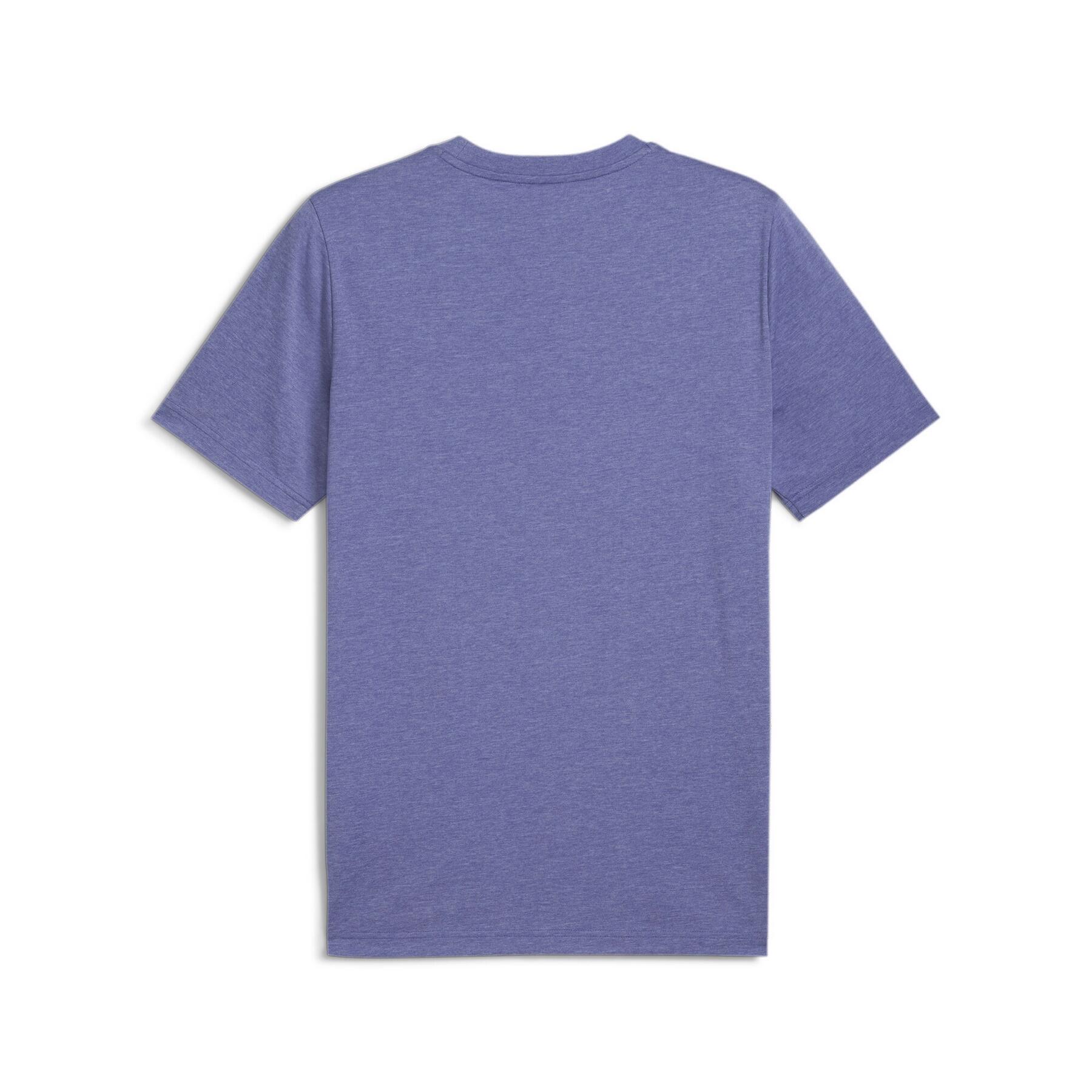 Homme Puma Ess No.1 Logo Heathear T-shirt Fitness 2/5
