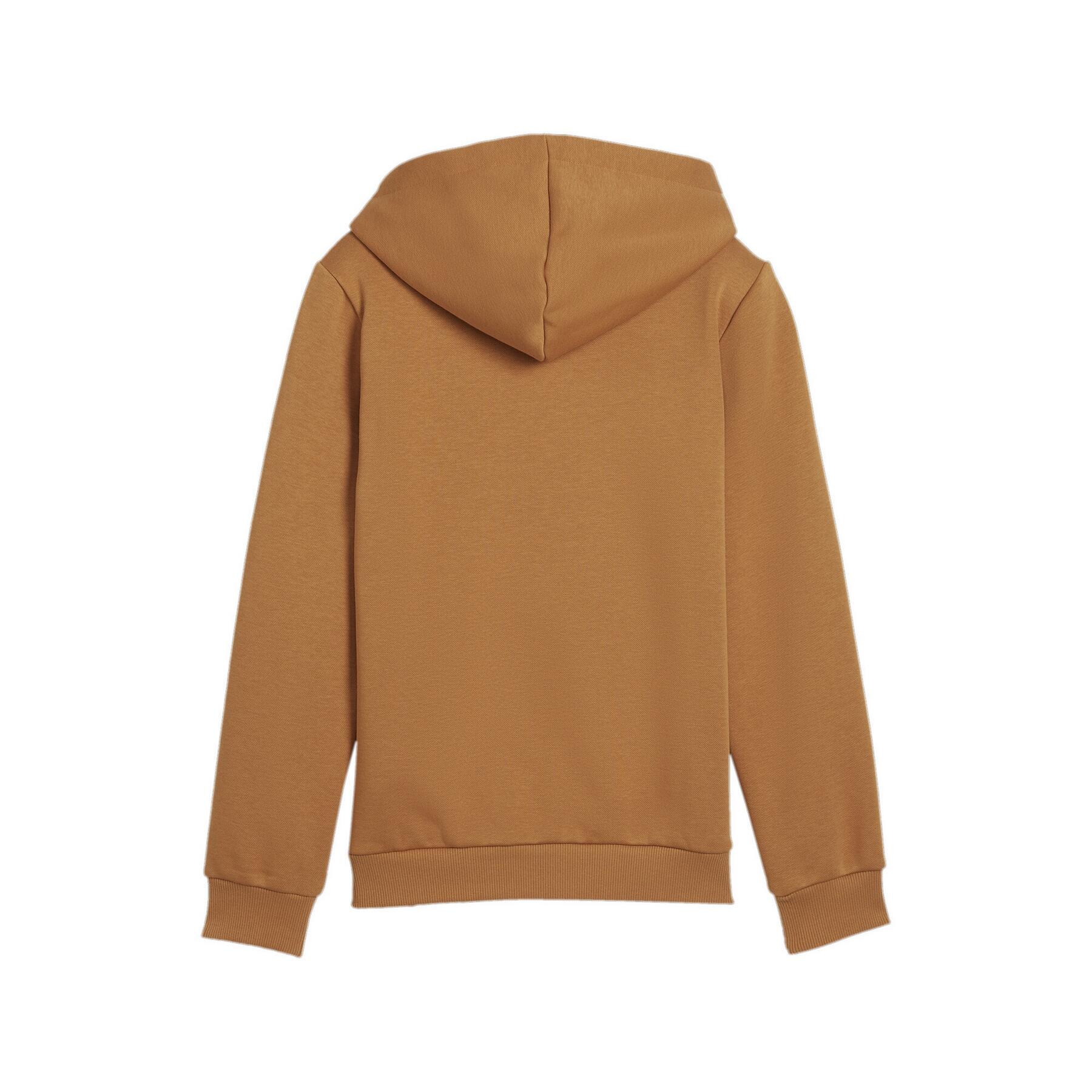 Felpa con cappuccio Puma modello 586965-20 per unisex ragazzi 2/3