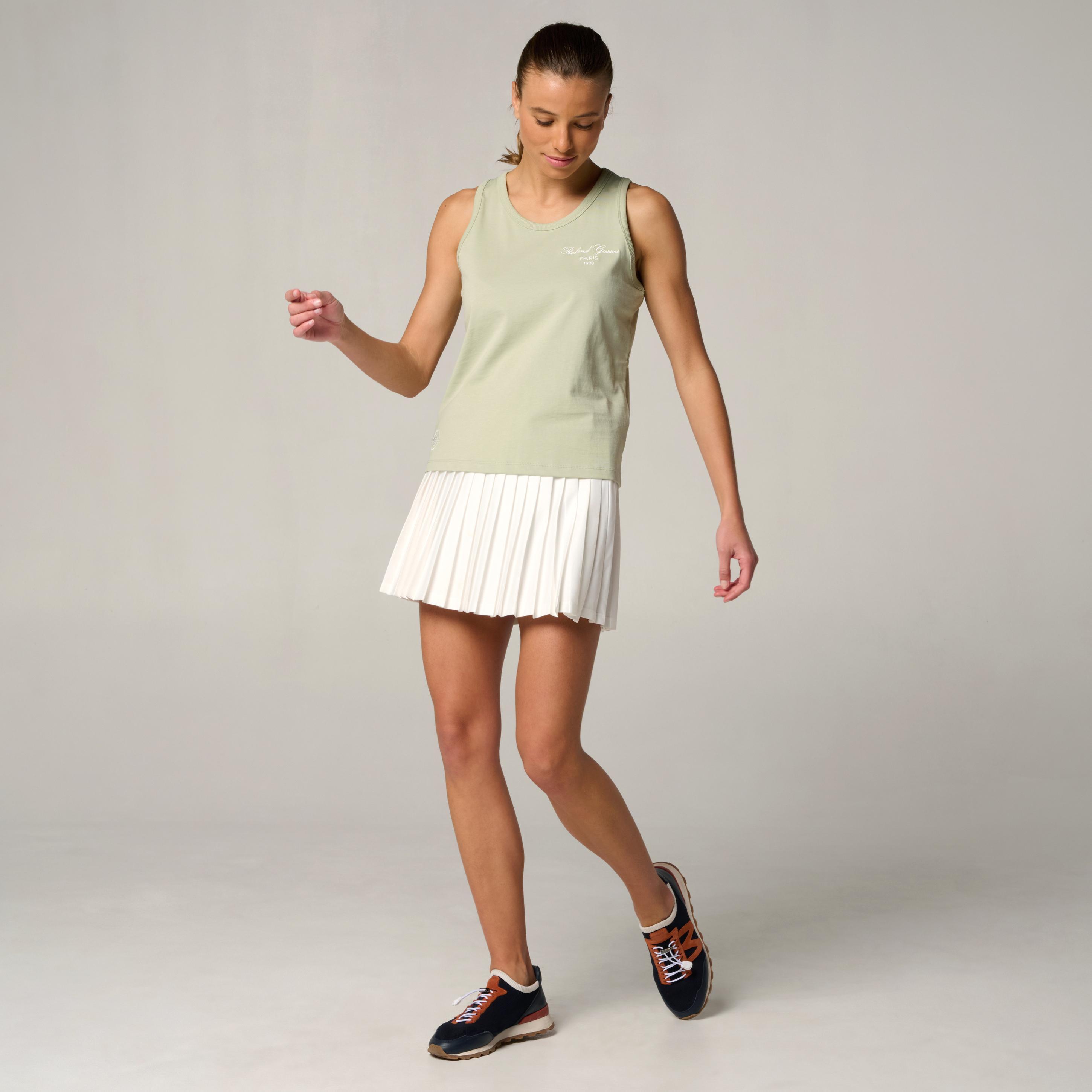 Débardeur Sporty Chic femme Roland-Garros - Vert 3/5