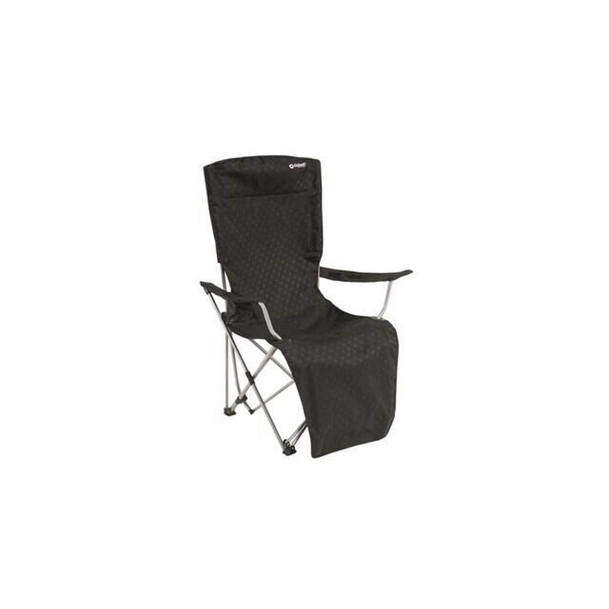 Chaise longue Outwell Catamarca Farbe noir