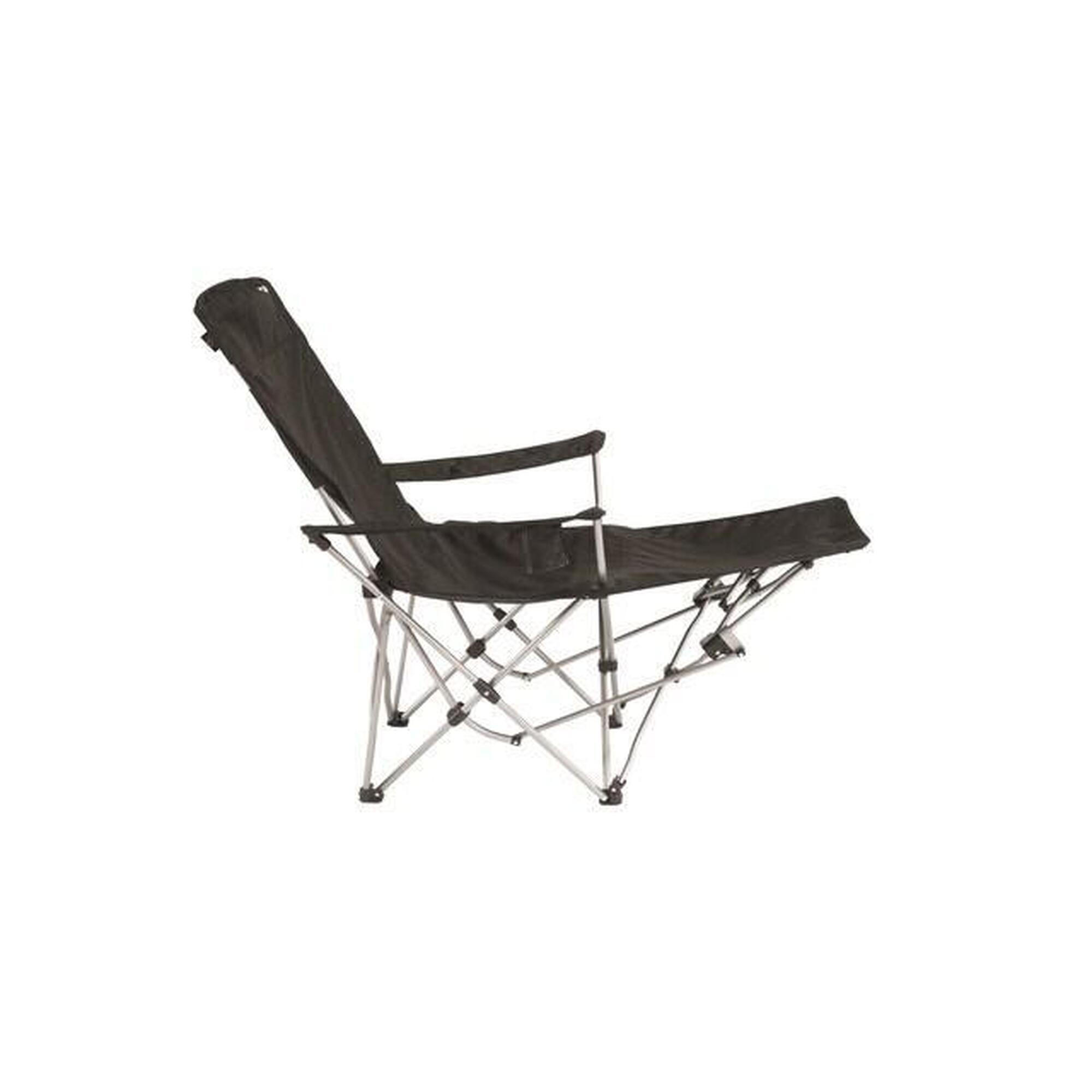 Chaise longue Outwell Catamarca Farbe noir
