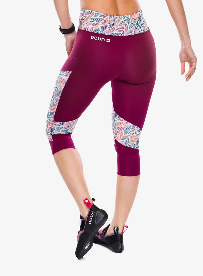 Legginsy wspinaczkowe damskie Ocun Rhea 3/4 Leggings