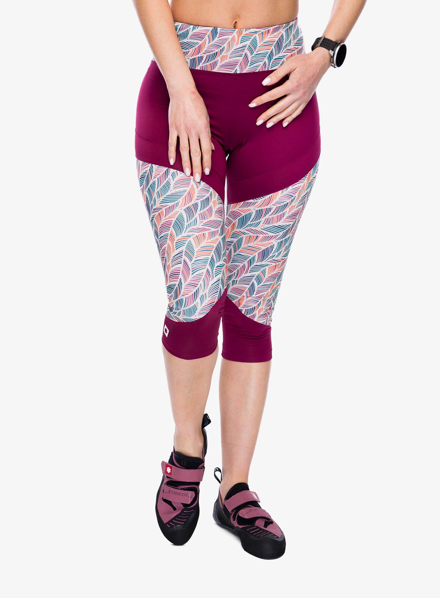 Leggings d'escalade Ocún RHEA 3/4 femme, tissu respirant 4-Way Stretch 3/5