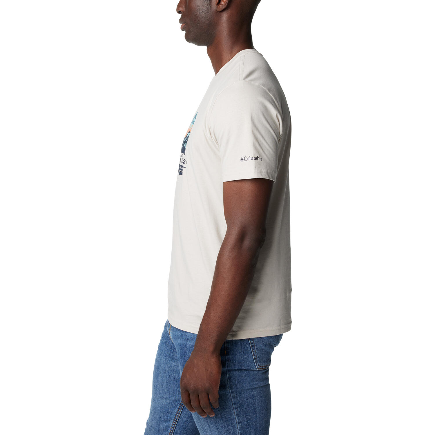 Maglia a maniche corte Columbia modello 1934814279 per uomini 2/5