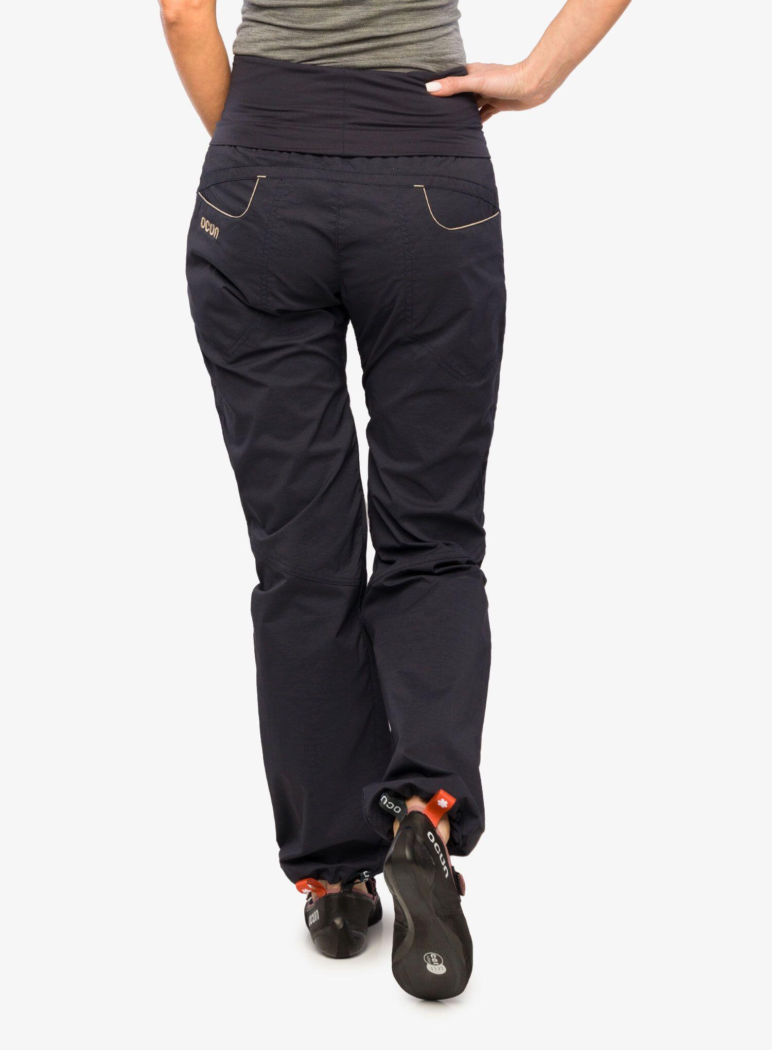 Pantalon escalade femme Ocún NOYA ECO stretch 55% recyclé ceinture élastique 2/7