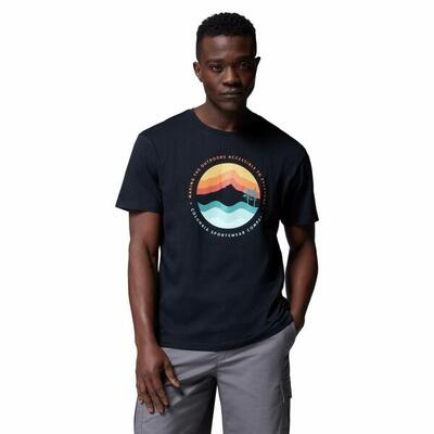 Heren t-shirt columbia path lake graphic tee iicircular