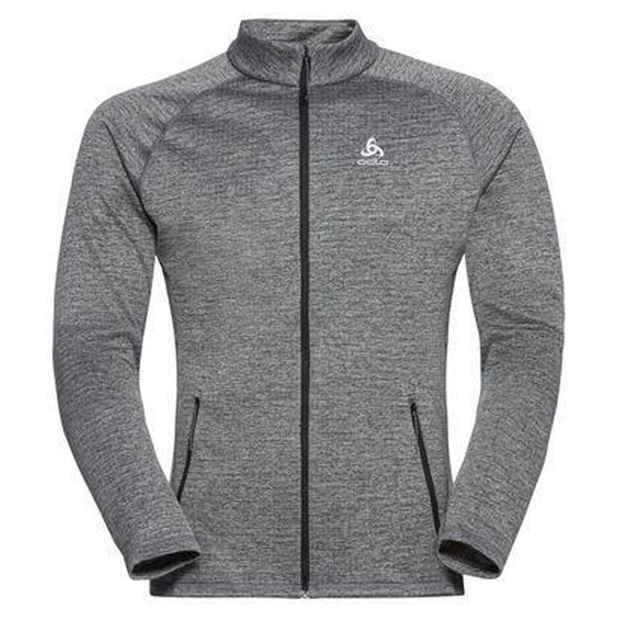 Bluza polarowa męska Odlo Mid  TENCIA zapinana na zamek