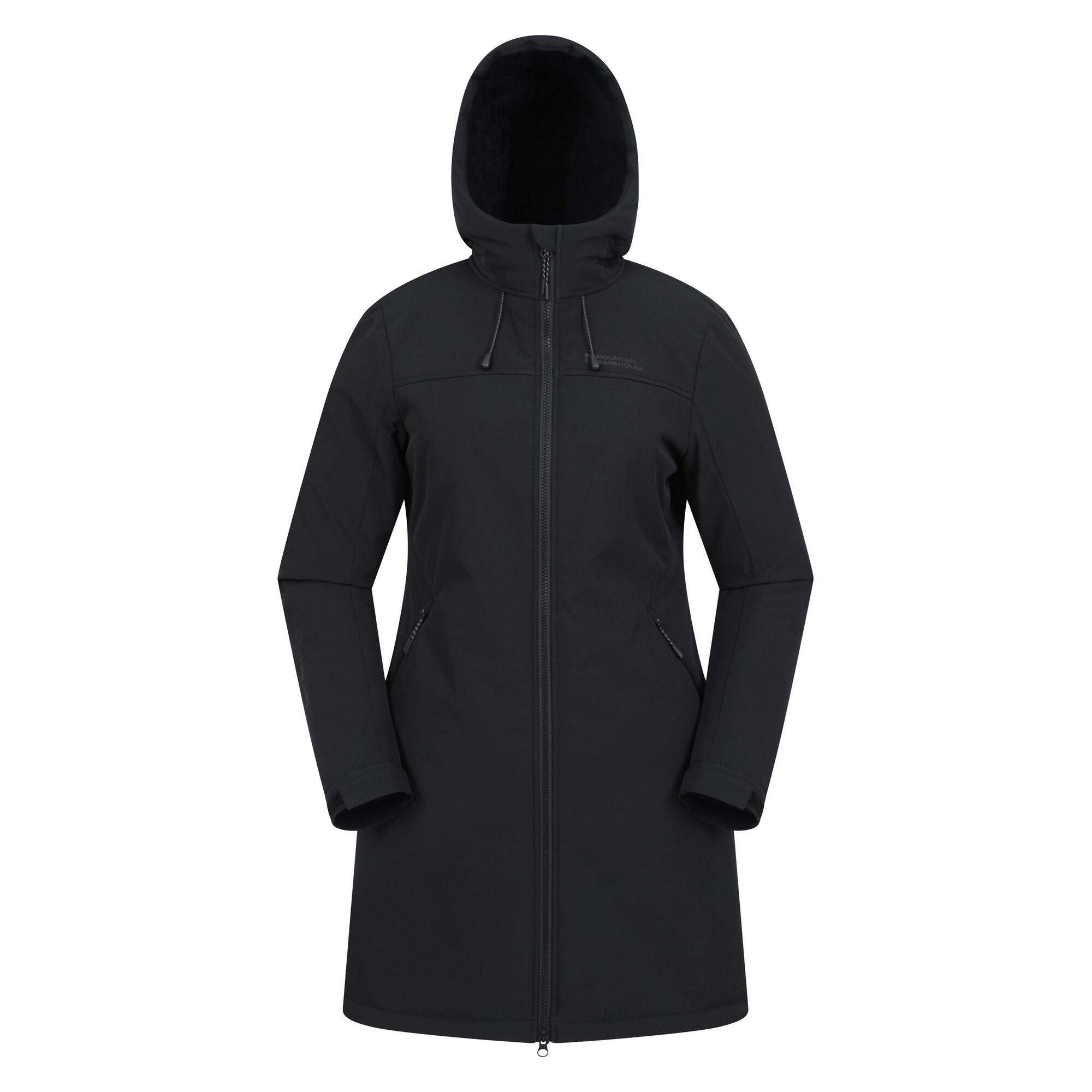 Mountain Warehouse Womens/Ladies Fern Longline Soft Shell Jacket