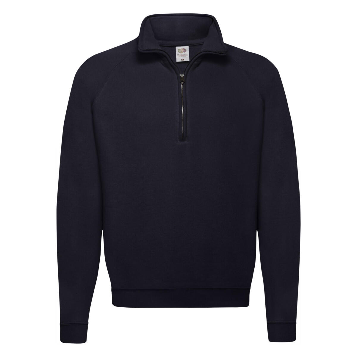 Fruit of the Loom Mens Classic 80/20 Zip Neck Sweatshirt