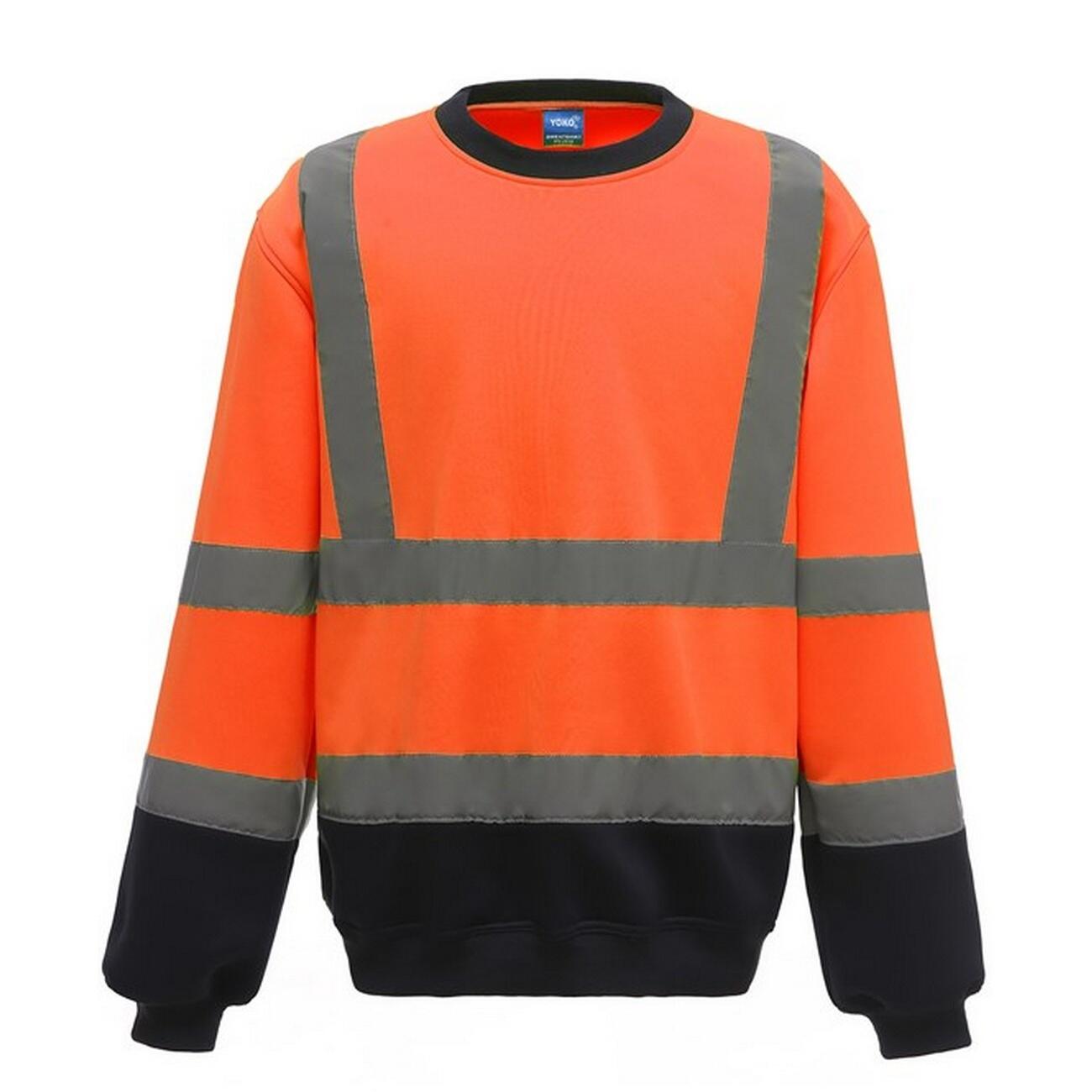 Yoko Mens Hi-Vis Sweatshirt