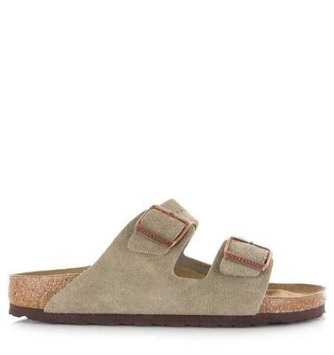 Birkenstock - arizona slippers taupe