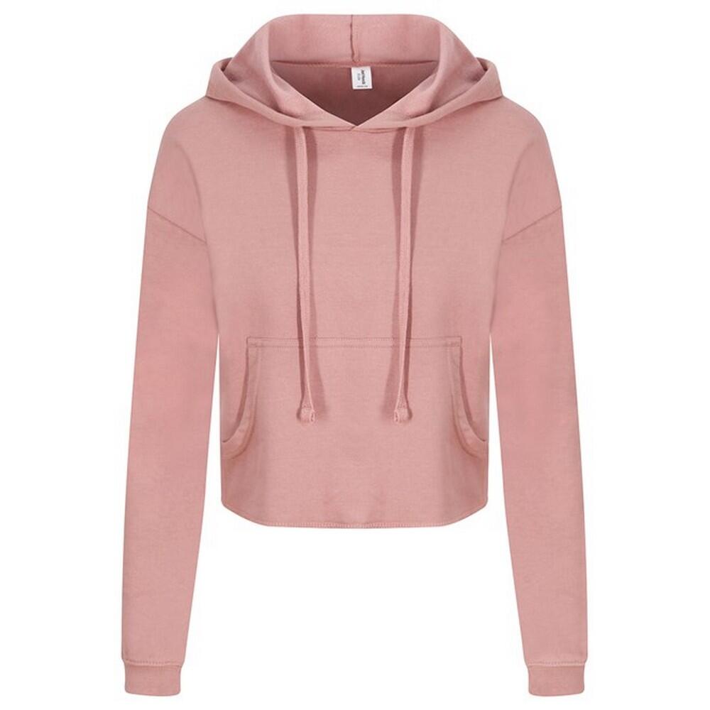 Awdis Womens/Ladies Girlie Cropped Hoodie