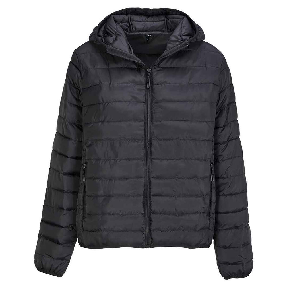 SOLS Womens/Ladies Stream Hooded Padded Jacket