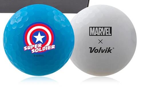 Volvik X Marvel Vimax Golfbälle – The Avengers Edition, 12er Pack Mit Mattem Finish
