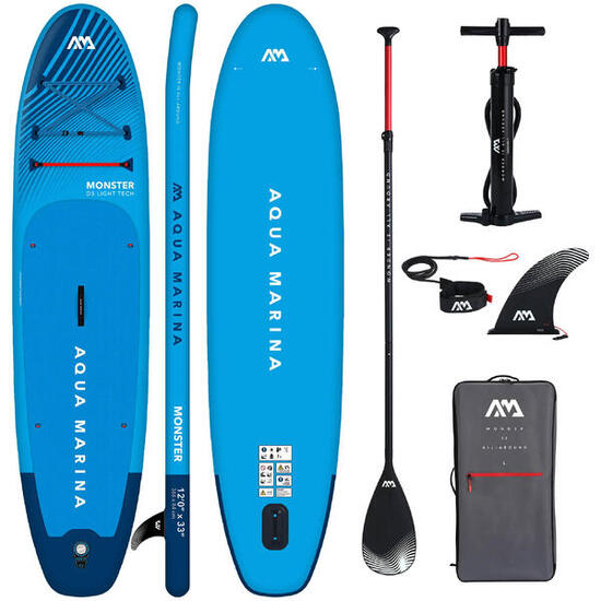 SUP Aqua Marina Monster 12'0 Blue - SUP Gonfiabile