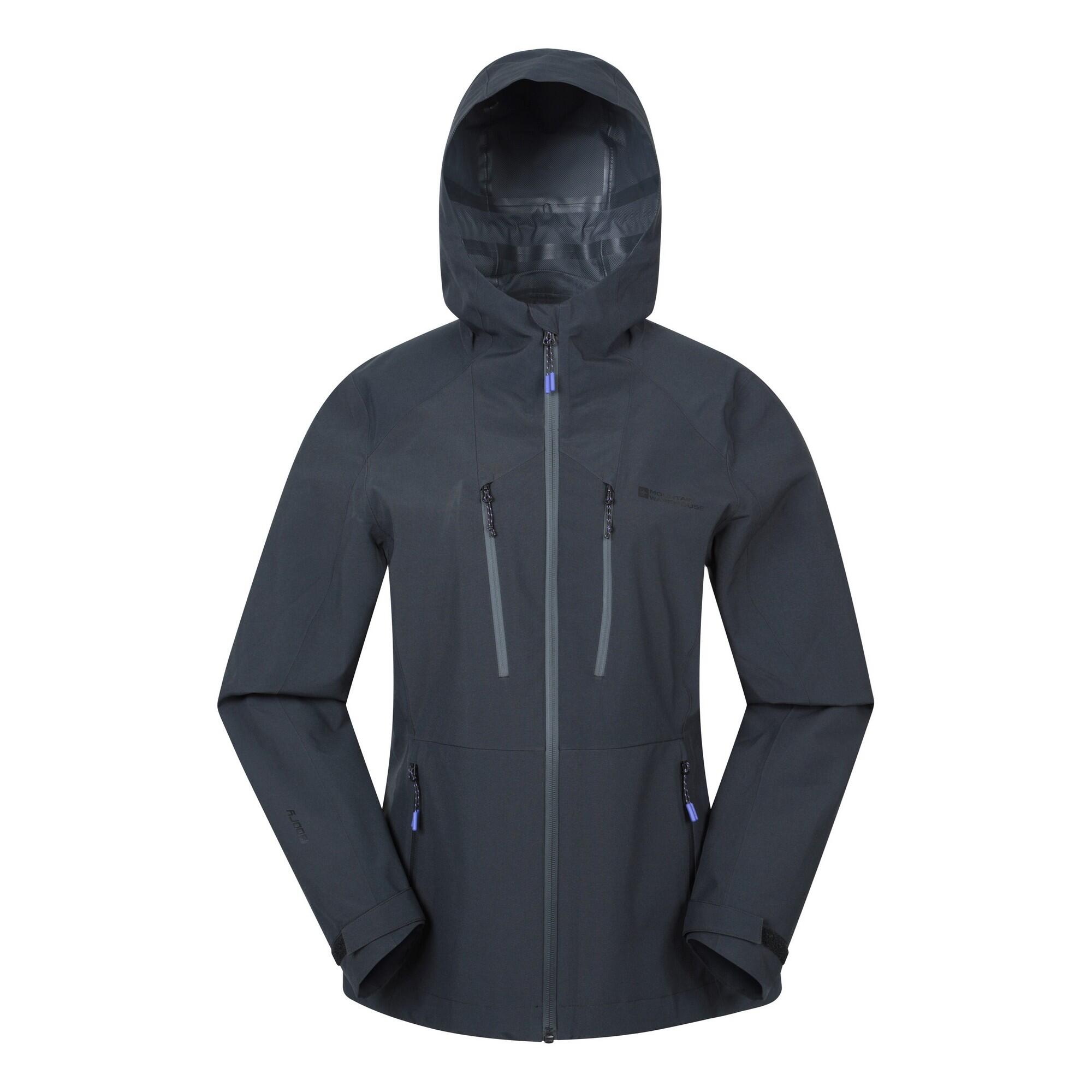 Mountain Warehouse Womens/Ladies Rainstorm 2.5 Layered Waterproof Jacket