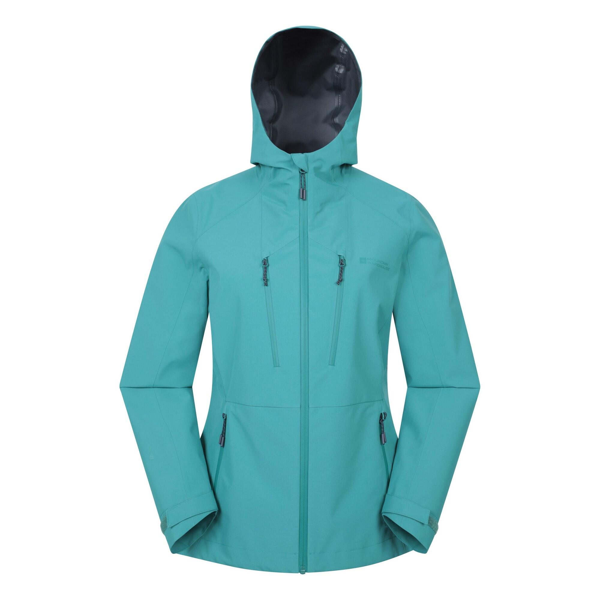 Mountain Warehouse Womens/Ladies Rainstorm 2.5 Layered Waterproof Jacket