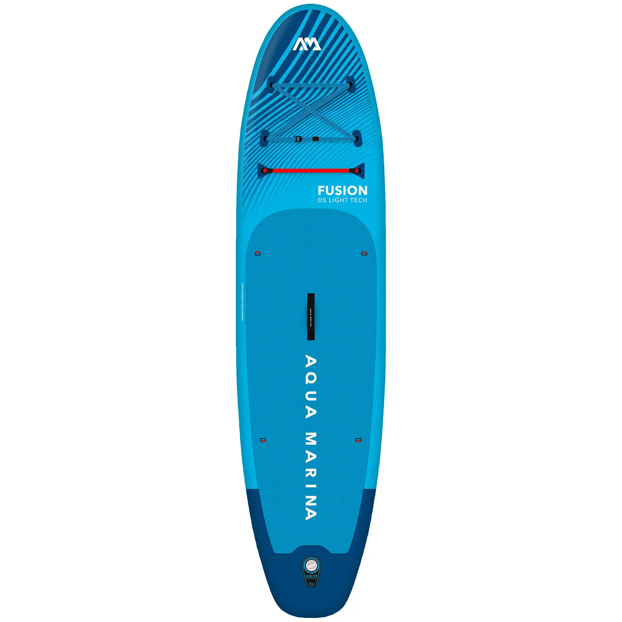 Aqua Marina Fusion 330 cm opblaasbaar SUP board BLAUW+ Kajakzitje