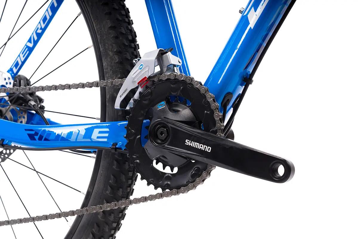 Devron Riddle RM1.7 Mtb kerékpár - 27.5 hüvelyk, L, kék 3/6