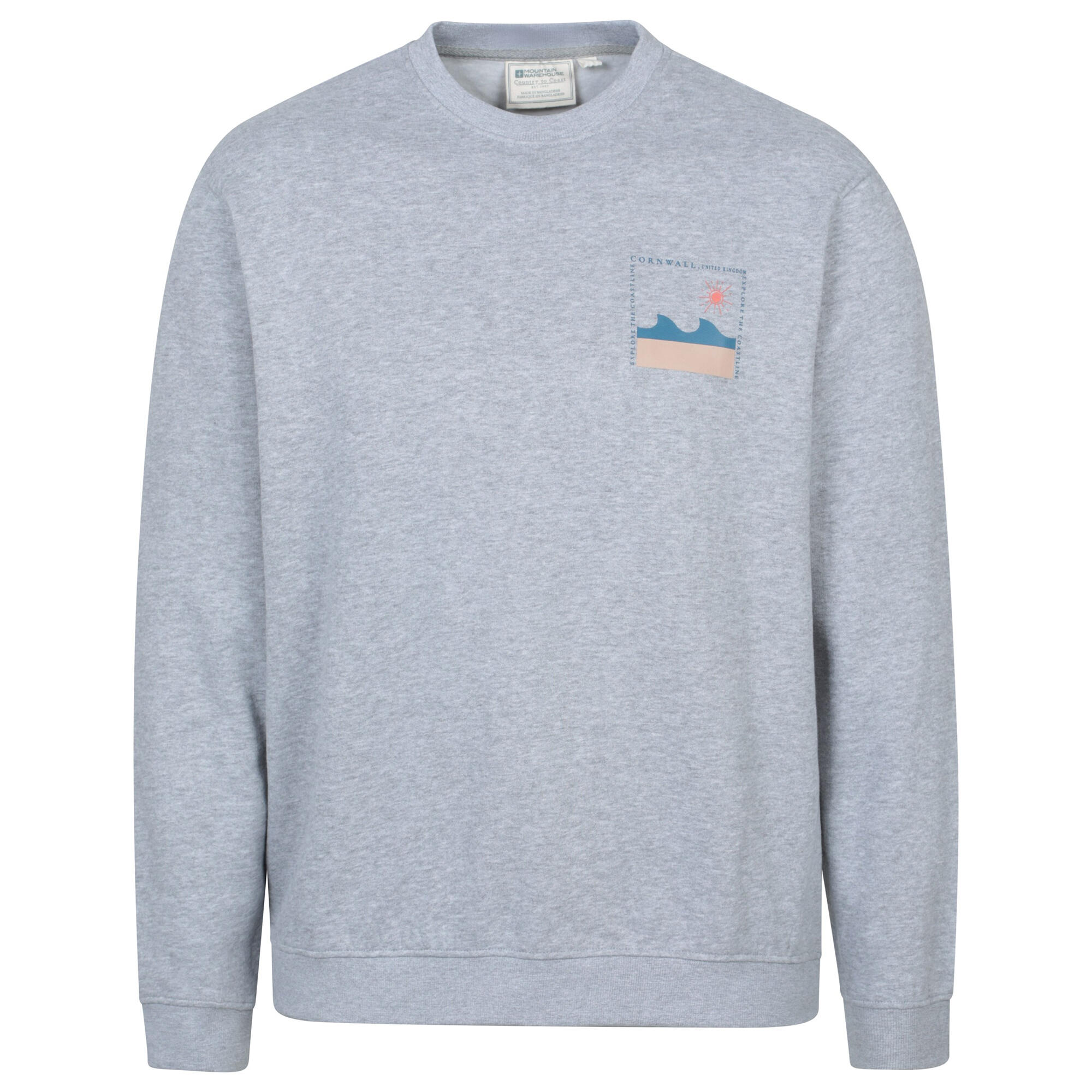 Mountain Warehouse Mens Regional Cornwall Sweatshirt