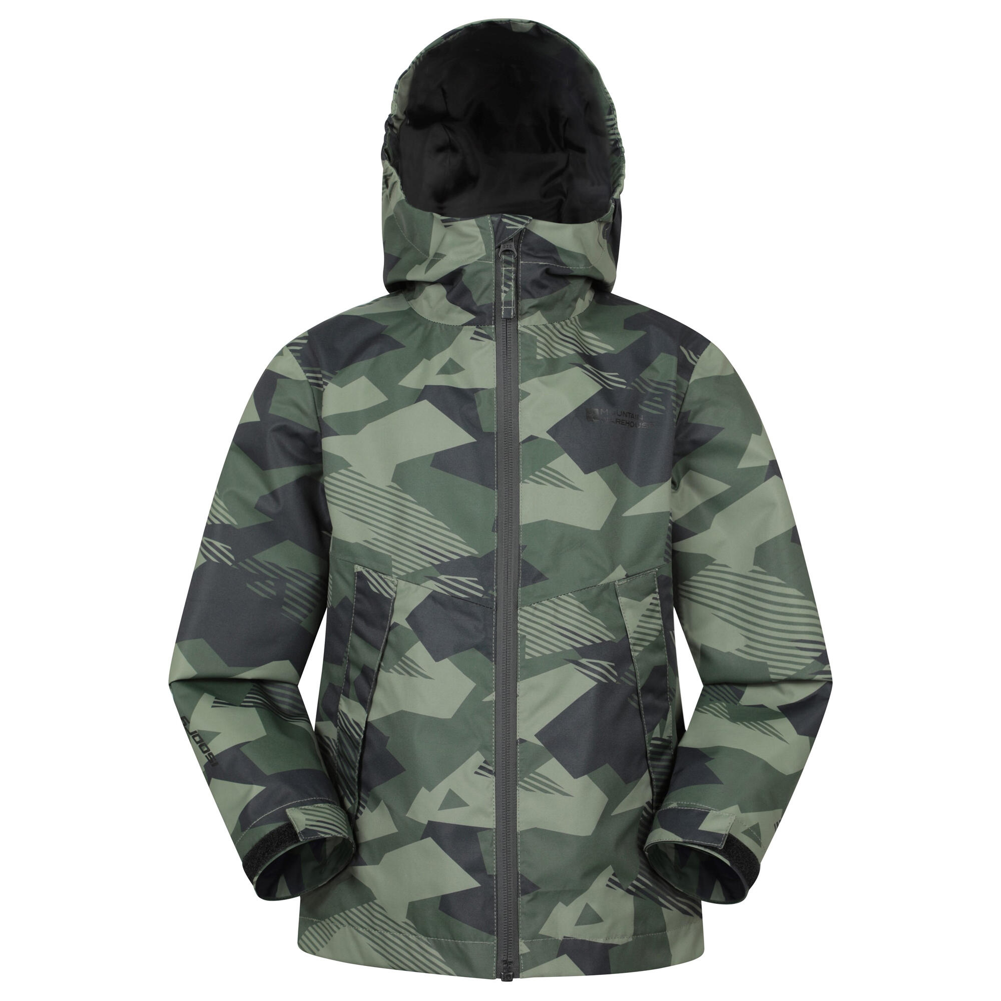 Mountain Warehouse Childrens/Kids Ravine Printed Lightweight Waterproof Jacket