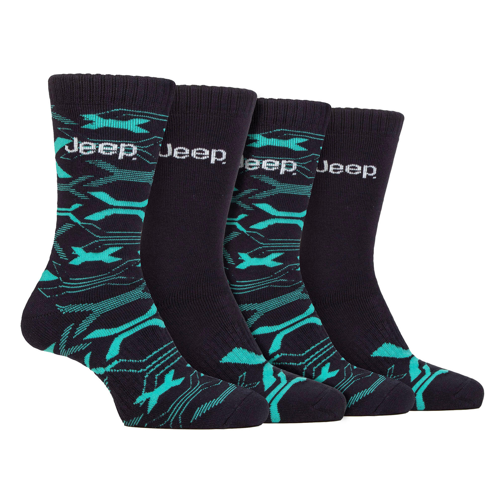 JEEP Mens Bamboo Boot Socks | Thick Heavy Duty Socks | Socks Ideal for Hiking
