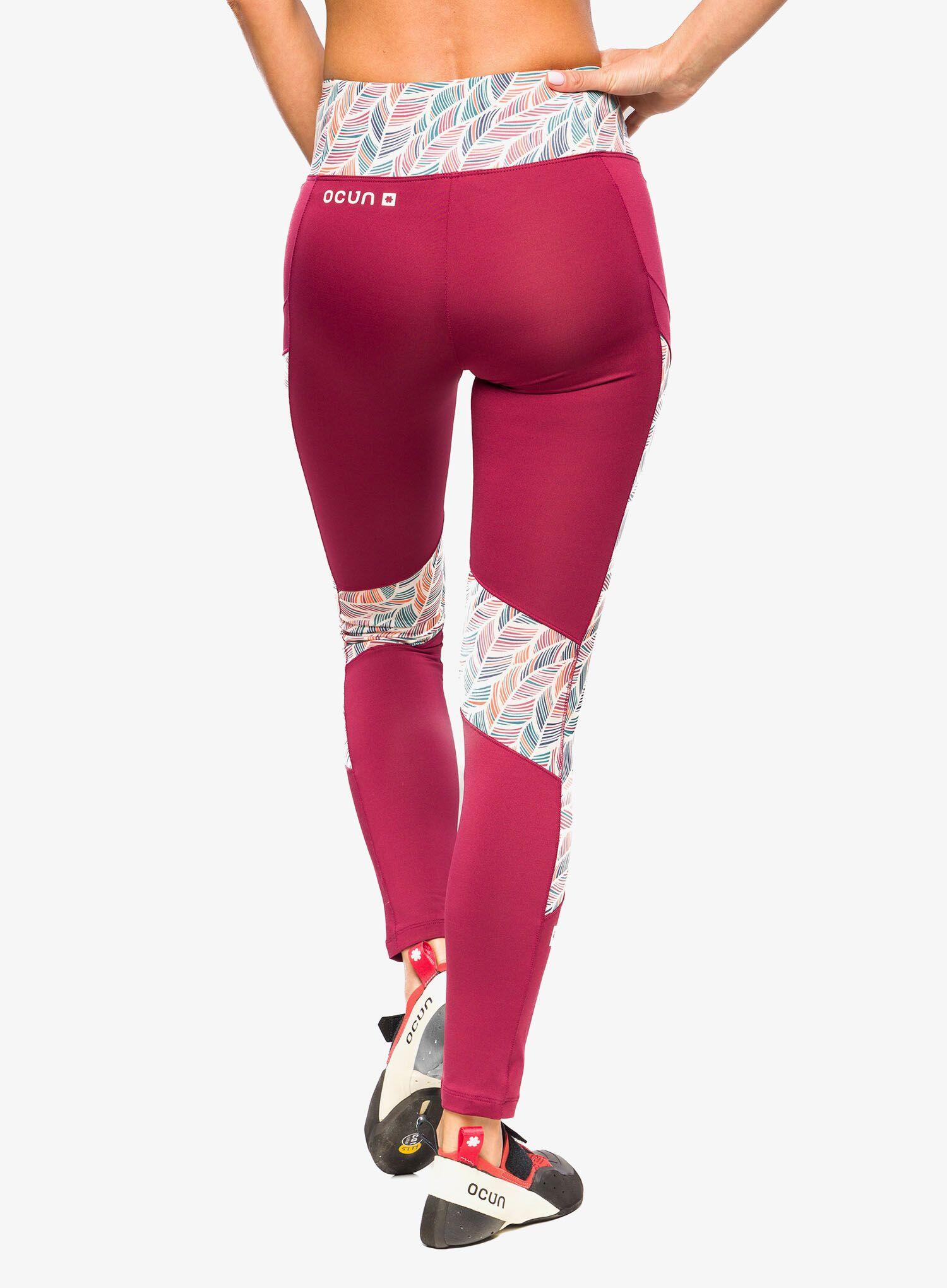 Leggings escalade Ocún Rhea femme ultra-léger 4D stretch poche taille 2/6