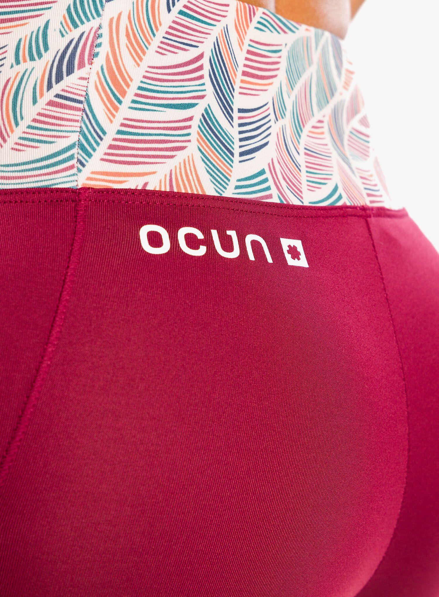 Leggings femmes Ocún Rhea wine rhododendron 87% polyester 13% élasthanne 6/6