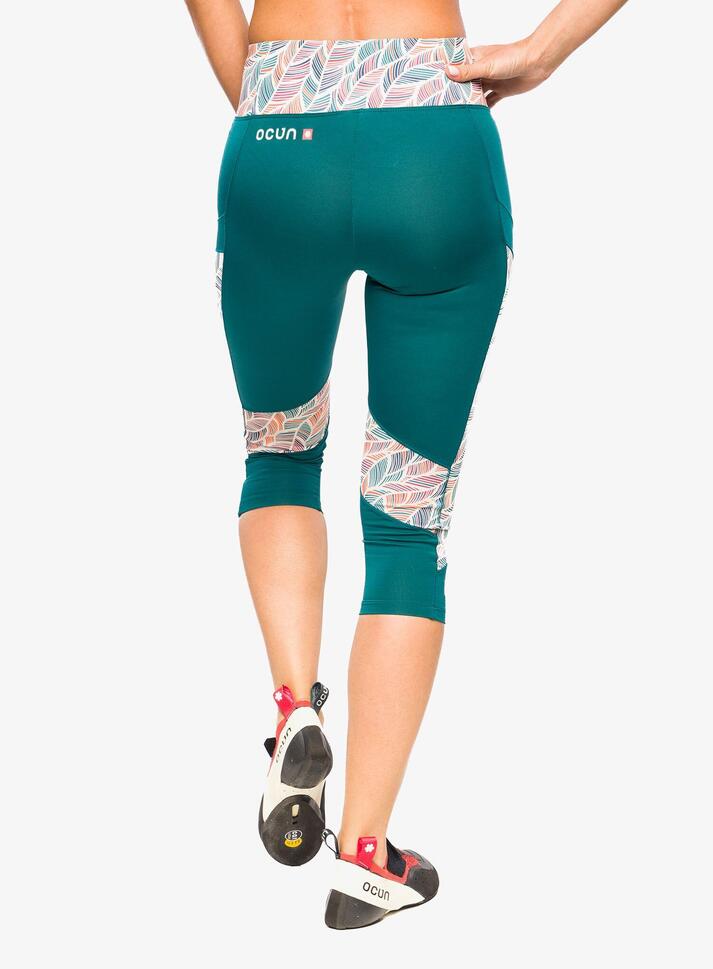 Legginsy wspinaczkowe damskie Ocun Rhea 3/4 Leggings