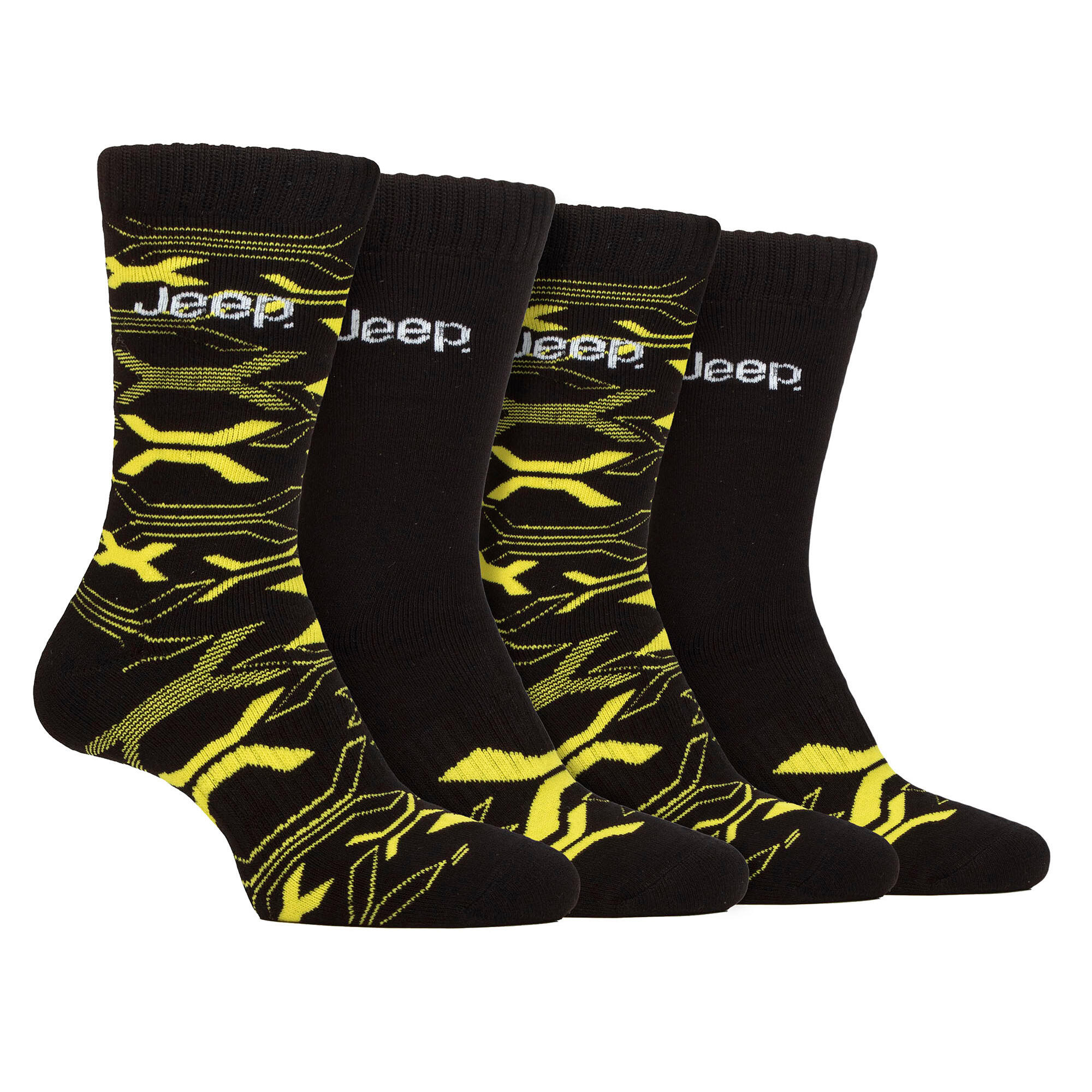 JEEP Mens Bamboo Boot Socks | Thick Heavy Duty Socks | Socks Ideal for Hiking