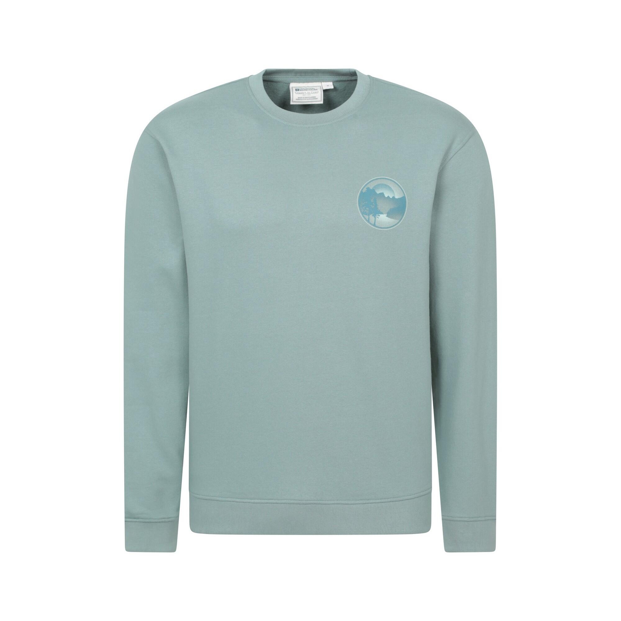 Mountain Warehouse Mens Tree Ring Sweatshirt