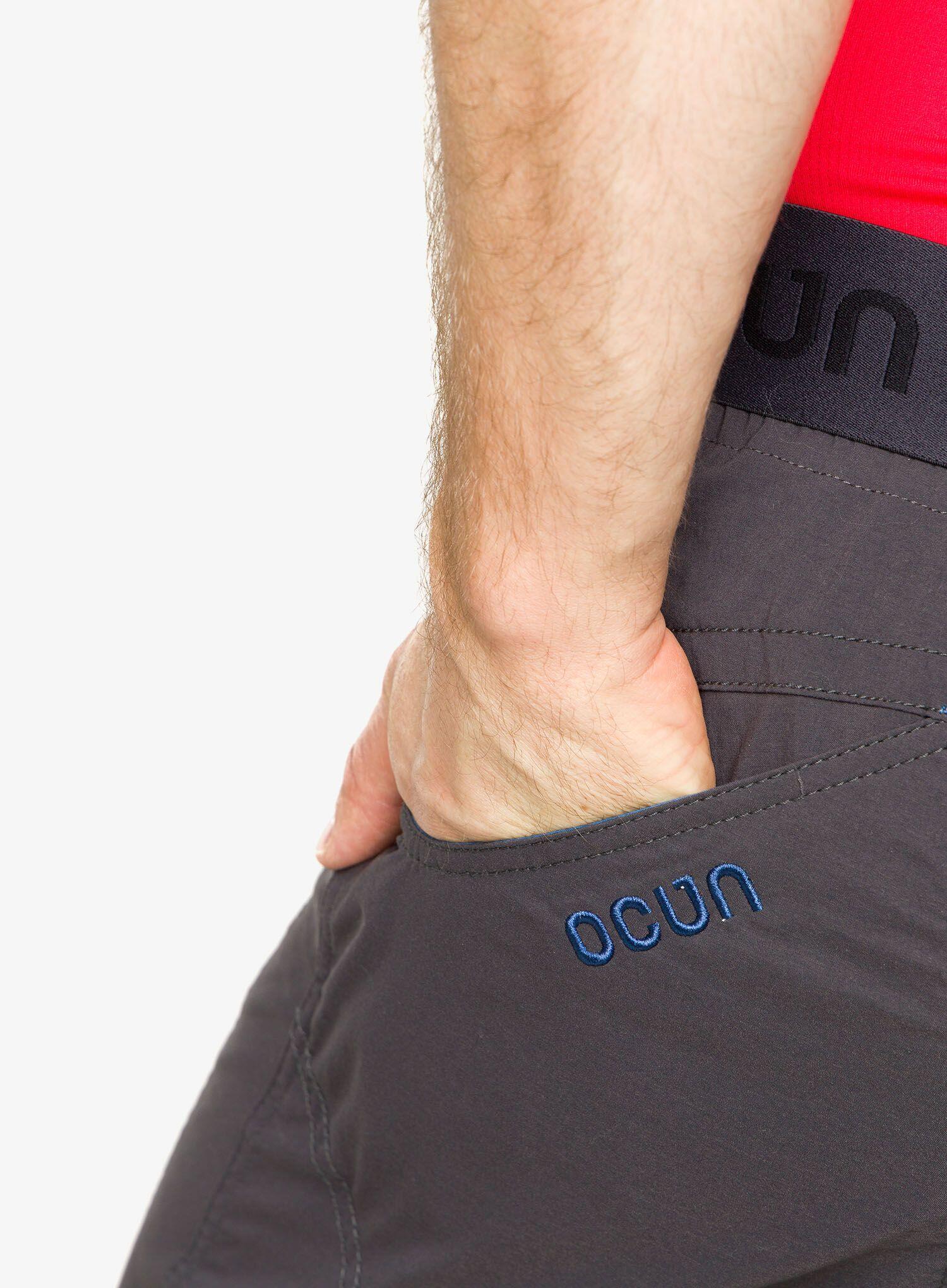 Pantalon d’escalade Ocun Mania léger extensible anthracite 7/7