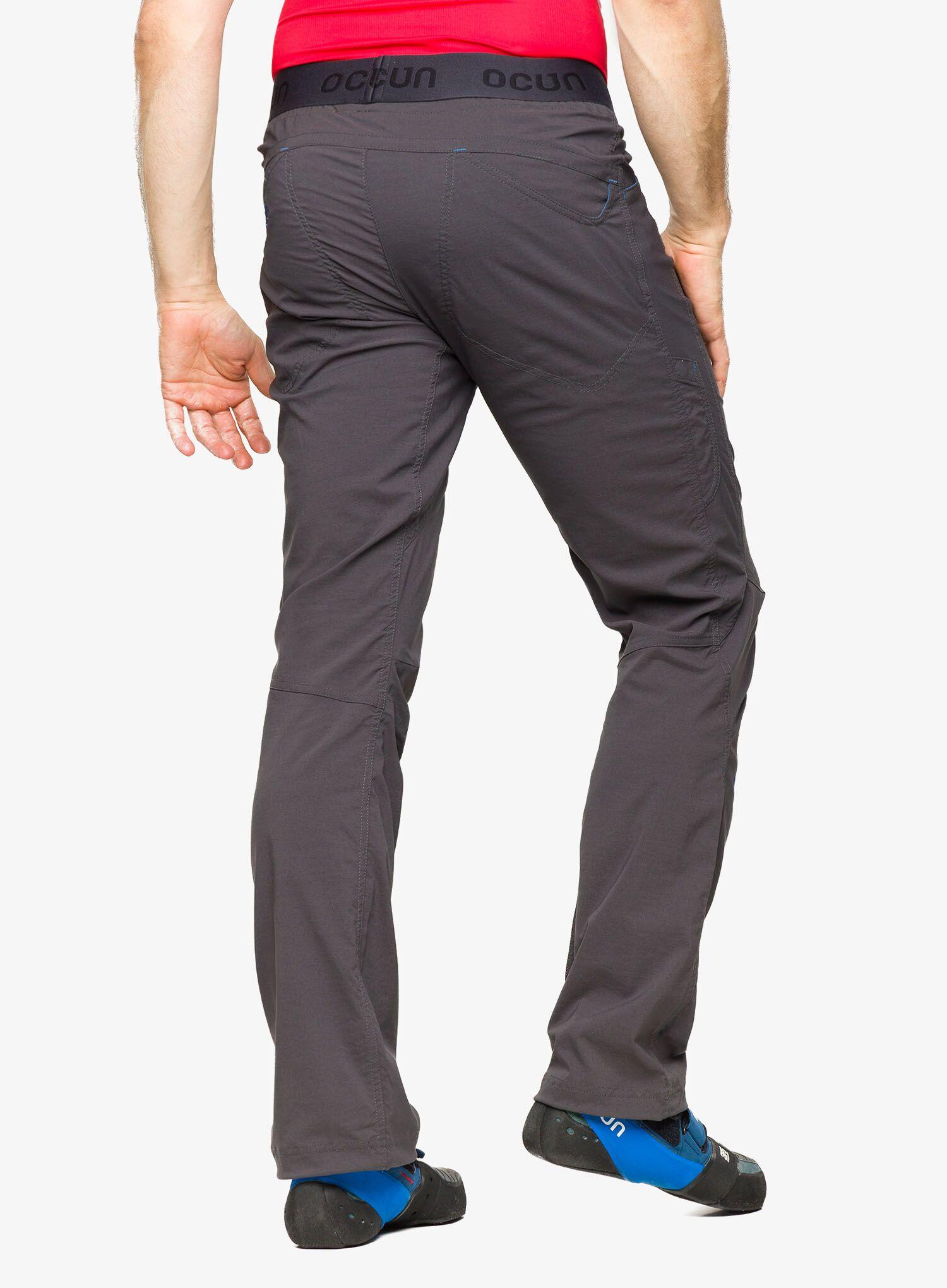 Pantalon d’escalade Ocun Mania léger extensible anthracite 2/7