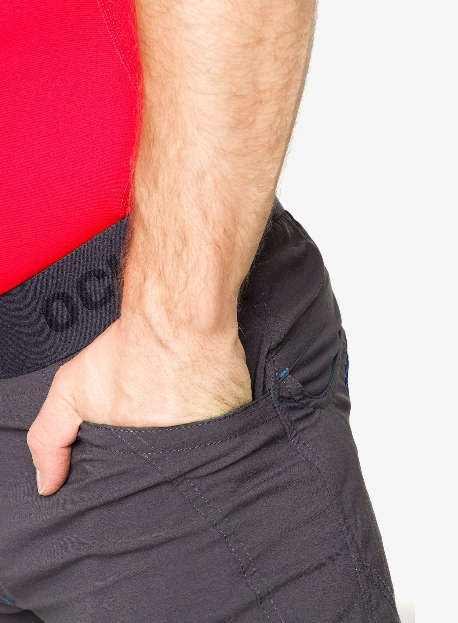 Pantalon d’escalade Ocun Mania léger extensible anthracite 5/7