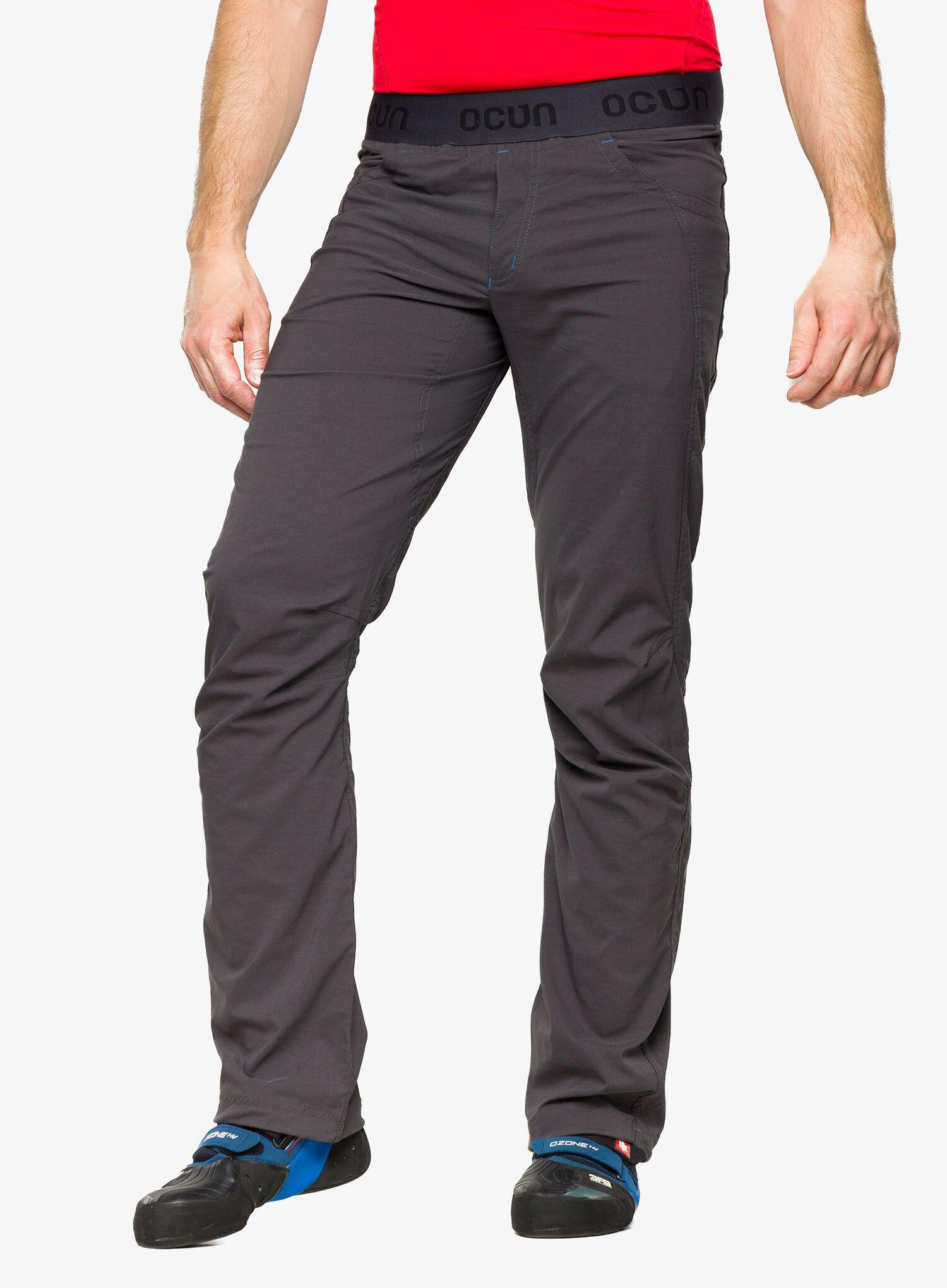 Pantalon d’escalade Ocun Mania léger extensible anthracite 3/7