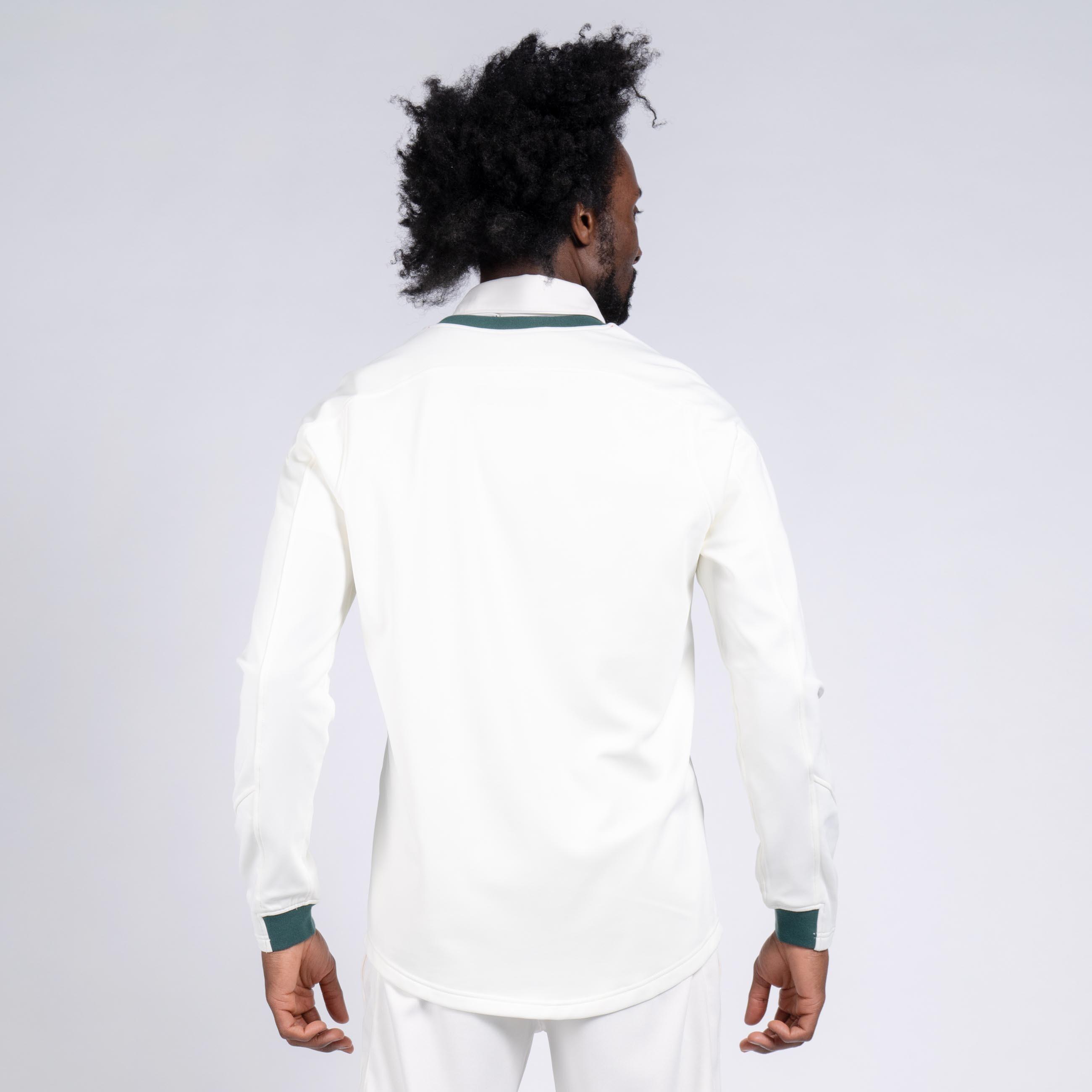 GRAY-NICOLLS Pro Performance Adult Sweater, Ivory / Navy