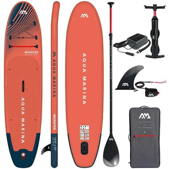 Deska SUP Aqua Marina Monster 12'0" Sky Glider + Pompka Elektryczna PBG 6
