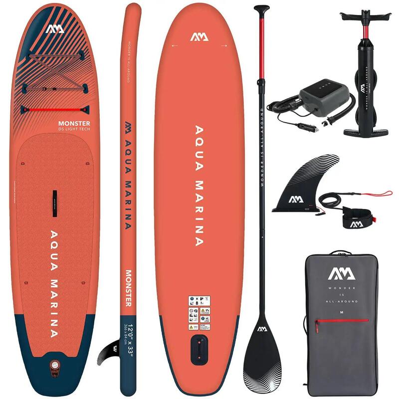 Deska SUP Aqua Marina Monster 12'0" Sky Glider + Pompka Elektryczna PBG 6
