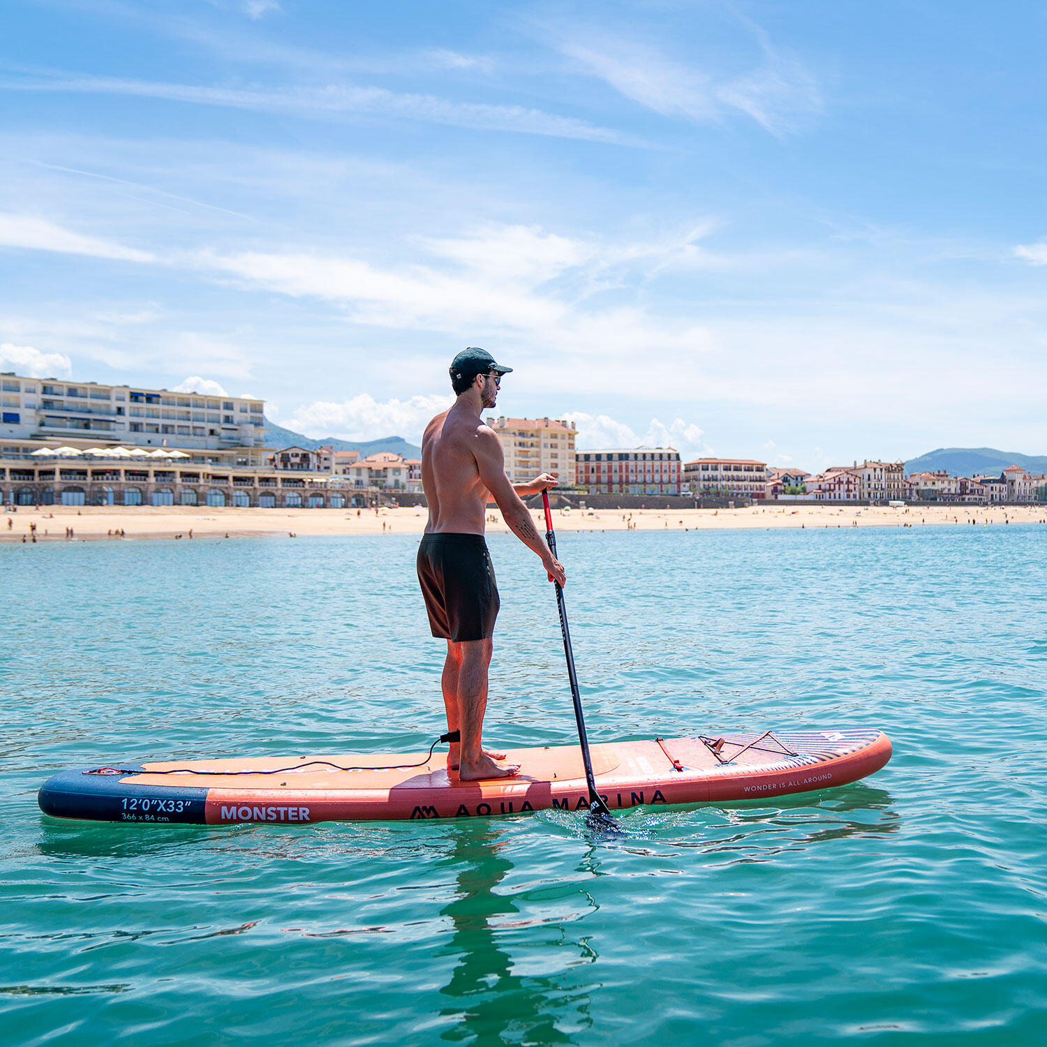 Deska SUP Aqua Marina Monster 12'0" Sky Glider BT-23MOP + Bojka Pomarańczowa 6/7