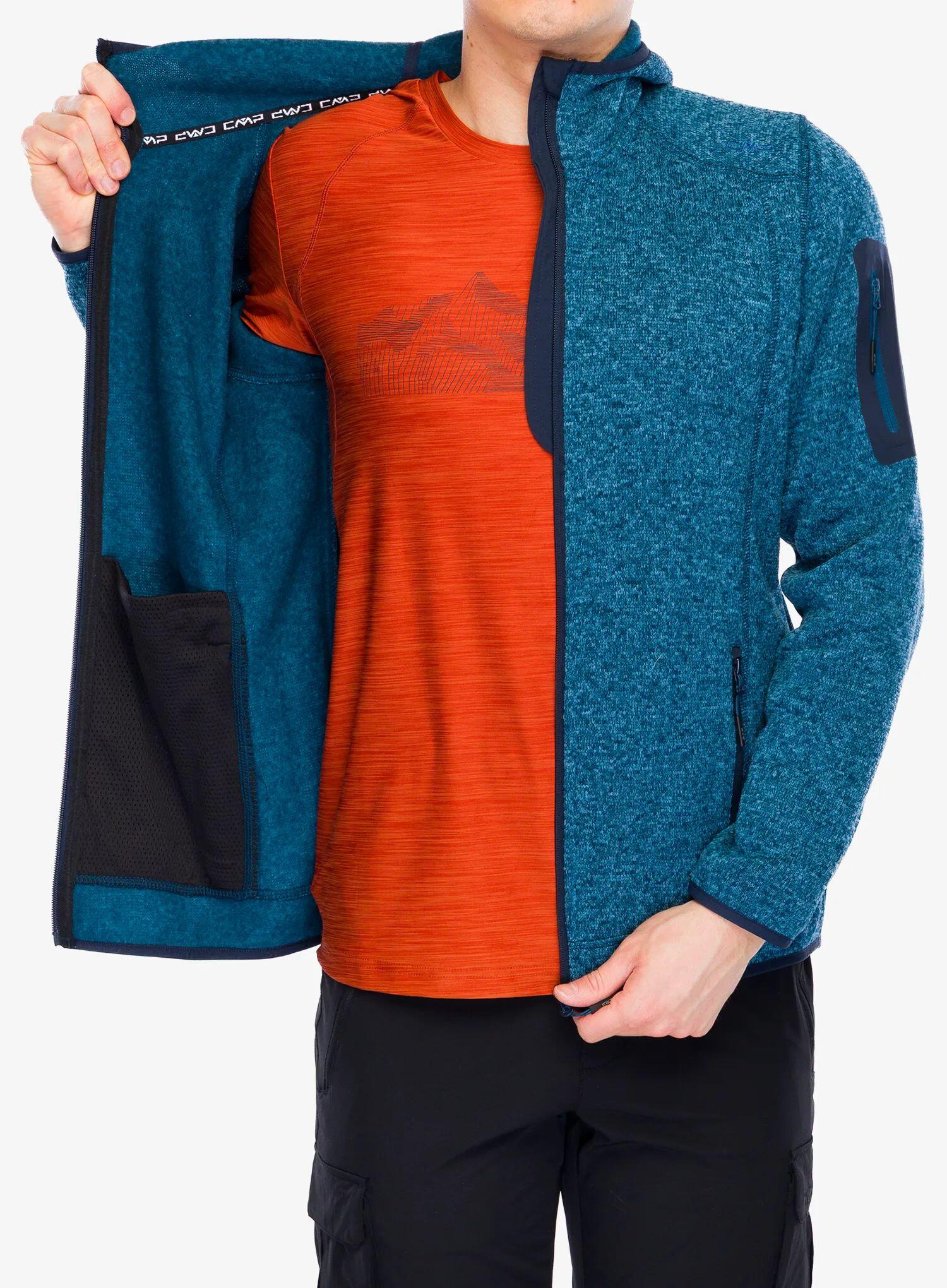Kurtka polarowa męska CMP Borgis Fix Hood Jacket 6/7