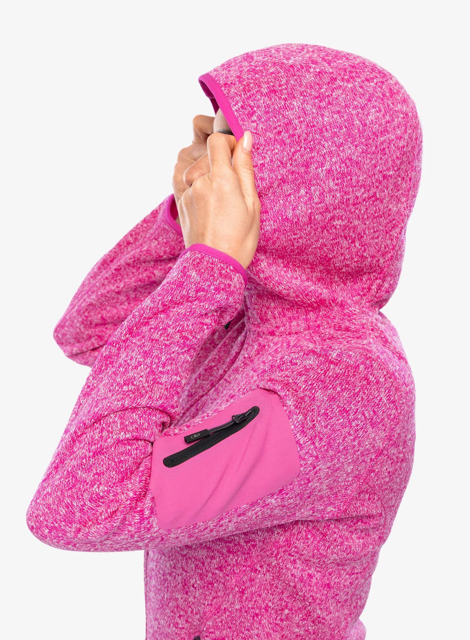 CMP Damen Jacke Knitted Melange Hoody 3H19826 4/7