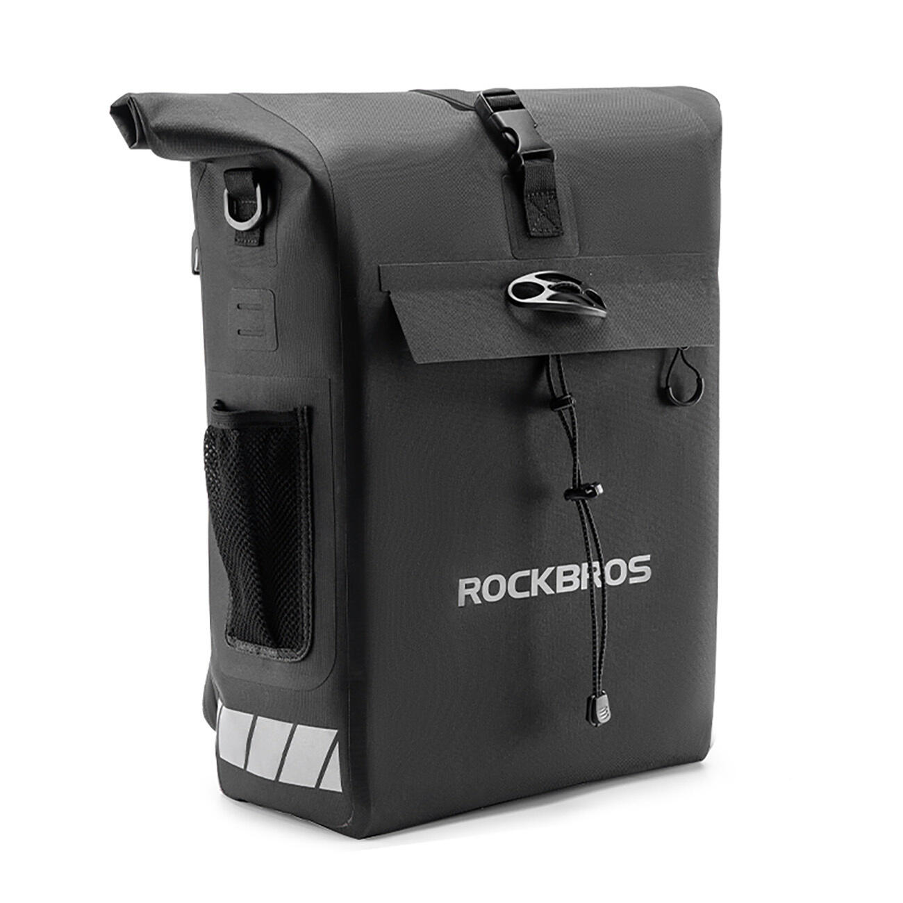 ROCKBROS Rockbros fietstas met rugzakfunctie, waterdicht, met helmhouder 18l