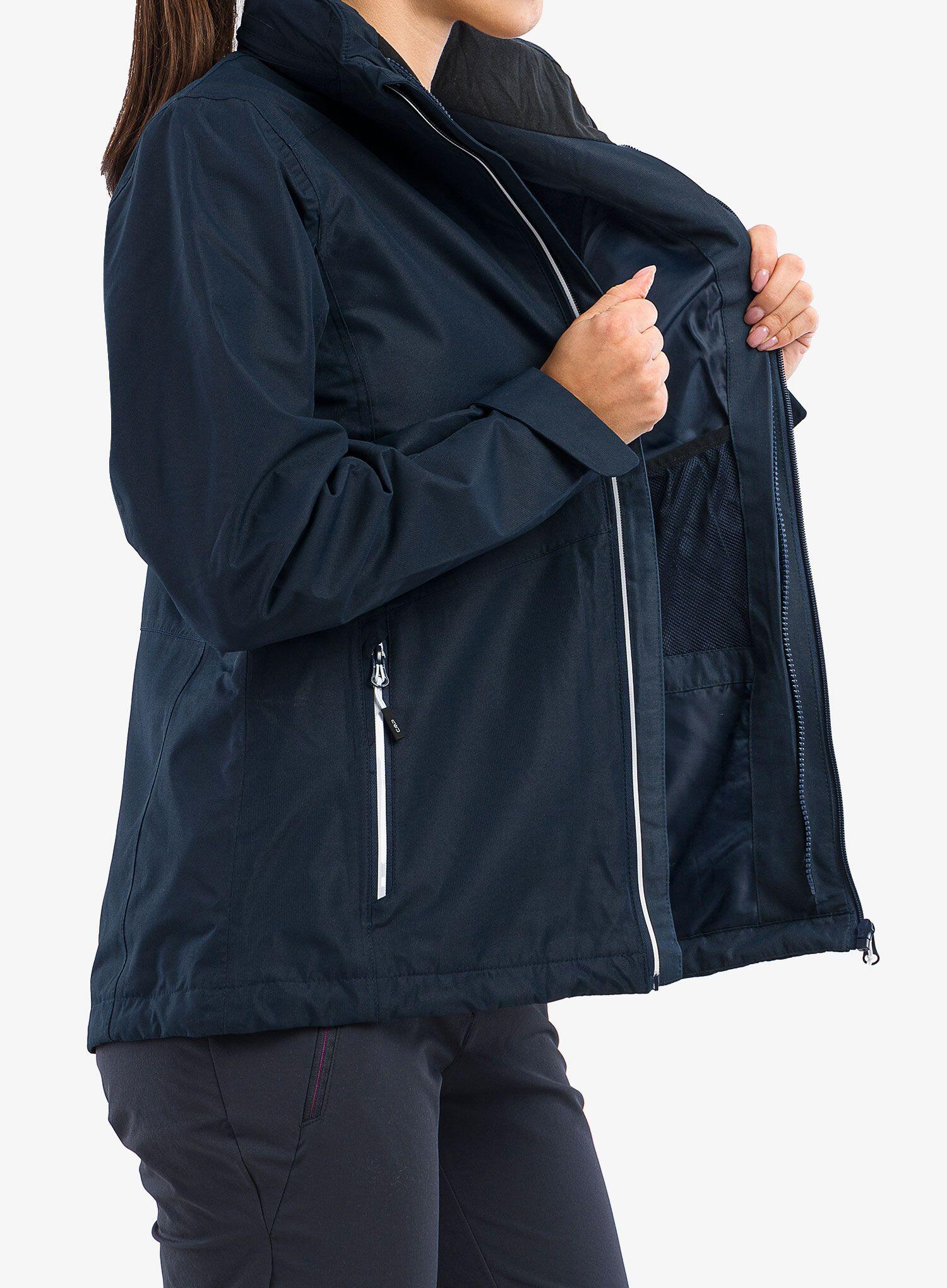 Damen Jacke Zip Hood 7/8