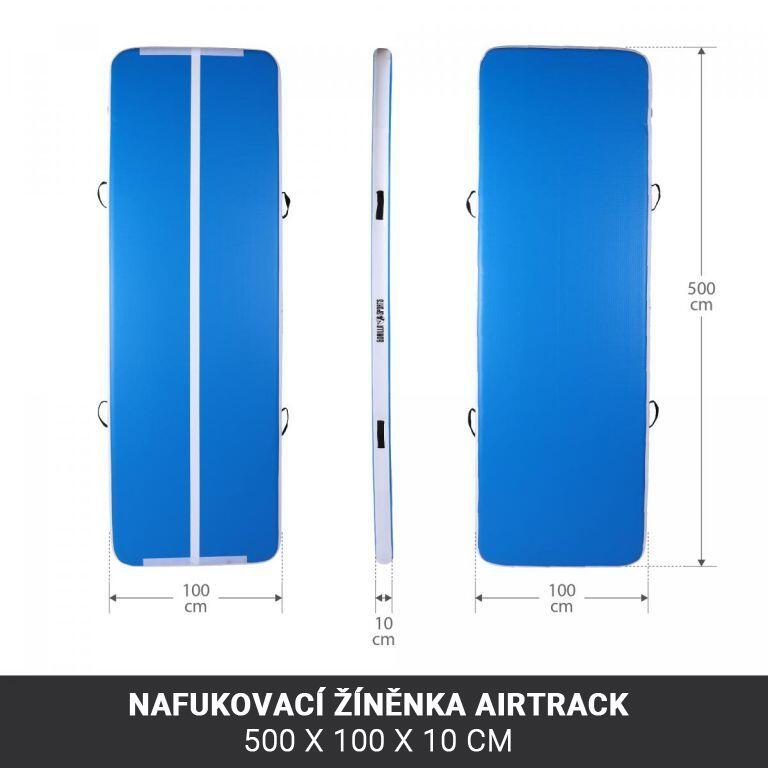 AirTrack Luchtmat - Gymnastiek - Turnmat -  500 x 100 x 10 cm 7/7
